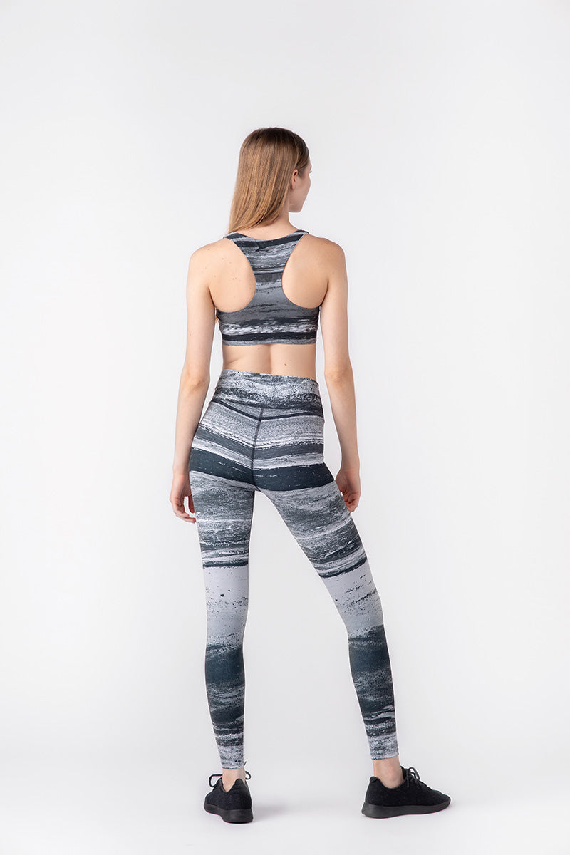 Cottonball Marsh High-Waisted Legging + Racerback Sports Bra