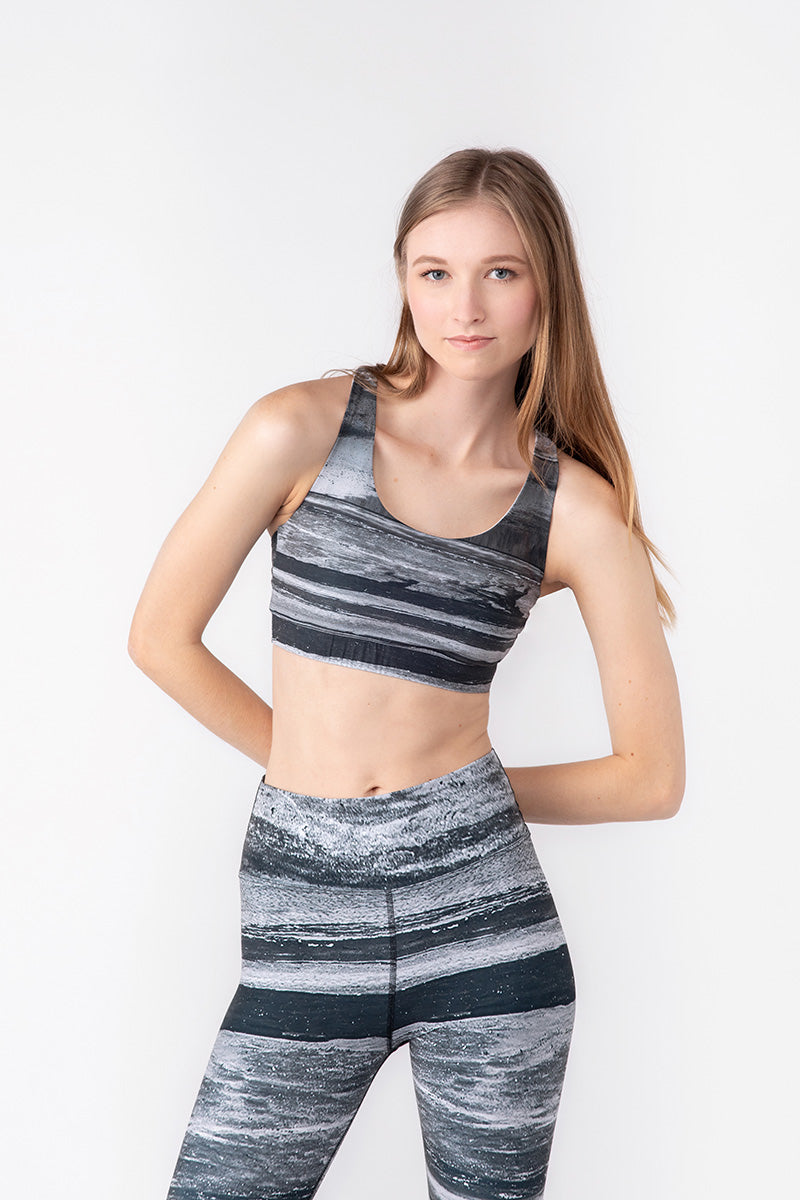 Cottonball Marsh High-Waisted Legging + Racerback Sports Bra