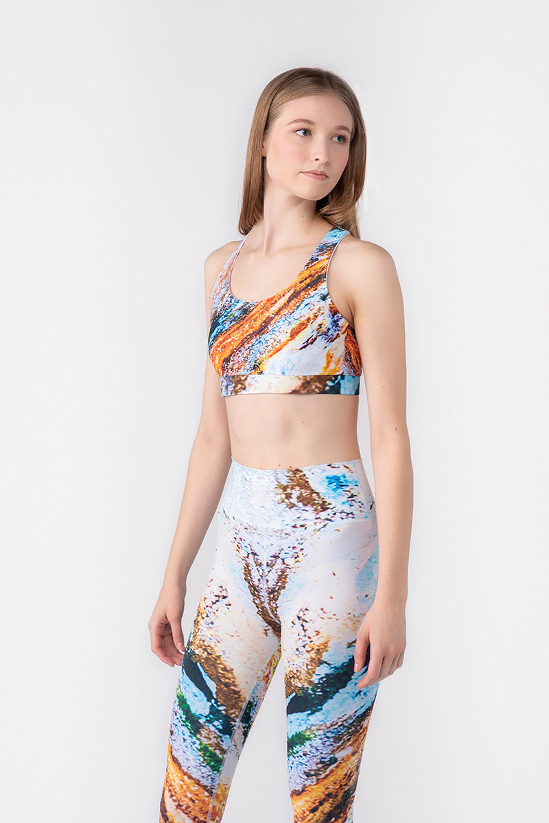 Artist's Palette High-Waisted Legging + Racerback Sports Bra