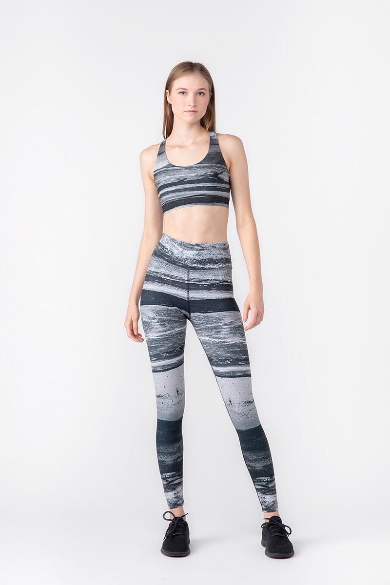 Cottonball Marsh High-Waisted Legging + Racerback Sports Bra