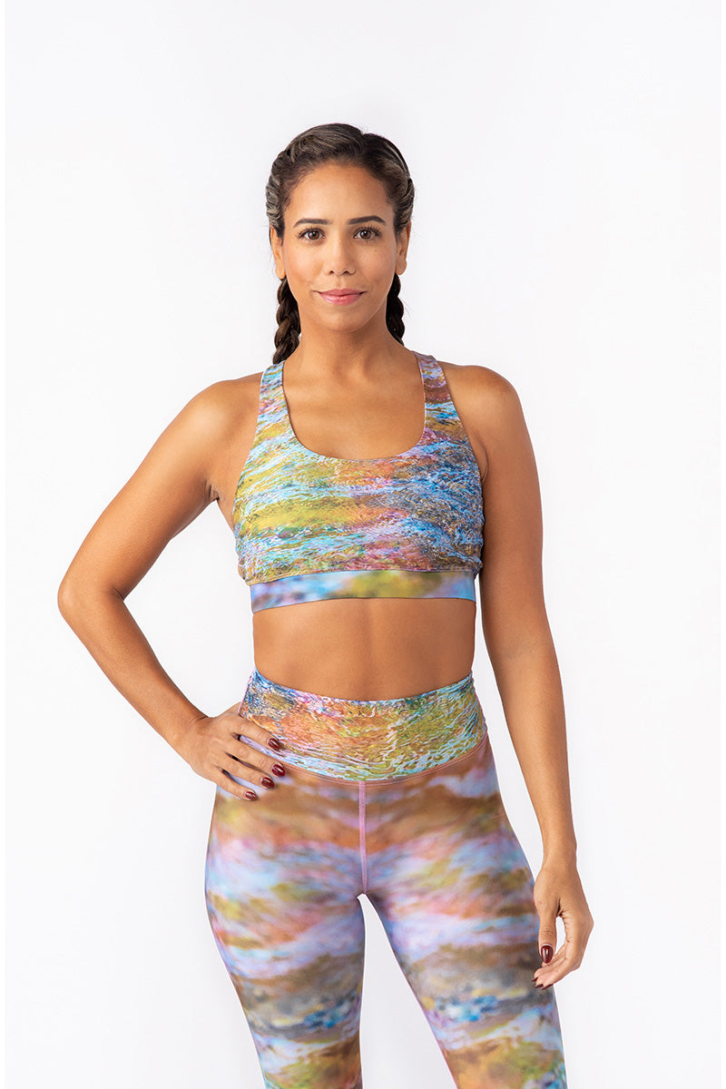 Sunshine High-Waisted Legging + Racerback Sports Bra